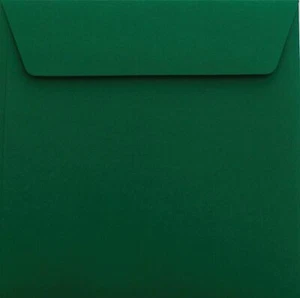 Paper24Plus # 25 St. Tannen Grün  Selbstklebend -18,5 x 18,5 cm 185 x 185 mm - Bild 1 von 2