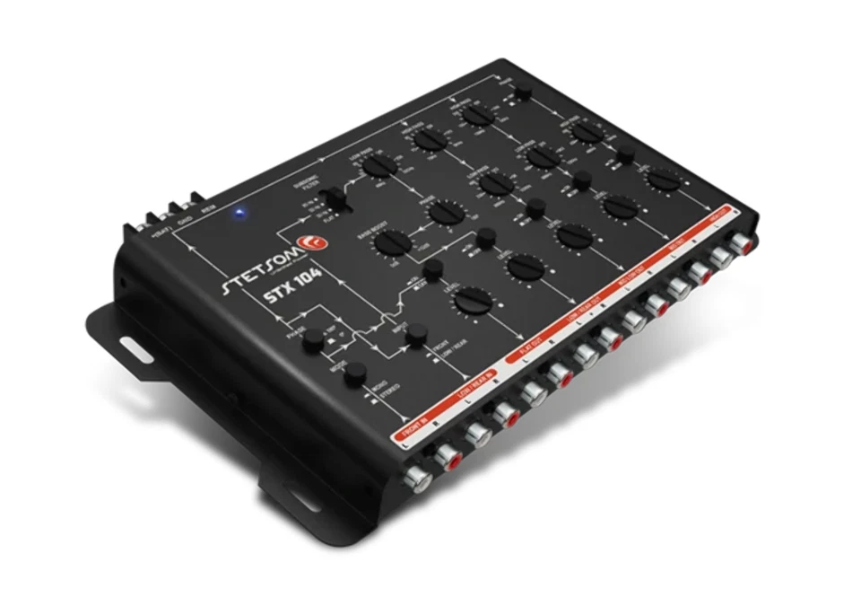Stetsom STX104 5 Way Crossover 10 Channel 9 Volts Output