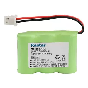 Kastar Battery For GE 2-2300 40AAK3BML Jackson CB3630W Vtech 1064XL Telstra - Picture 1 of 3