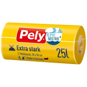 Pely Zugbandbeutel Klimaneutral Extra Fuerte 25 Litros 17 Unidad - Imagen 1 de 1