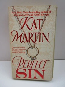 Perfect Sin, Kat Martin, Paperback Romance Novel, 2000 - Imagen 1 de 5