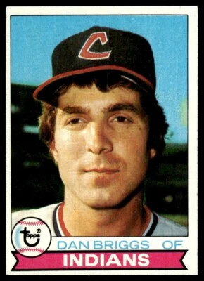 1979 Topps Dan Briggs Cleveland Indians #77 - Image 1 of 2