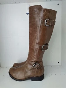 Juicy Couture Women's Riding Boots US Size 7.M Leather Brown - Picture 1 of 9