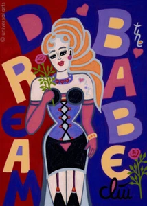 JACQUELINE DITT - The Dream Babe 2024 Gemälde Traum Mädchen Girl - Bild 1 von 2