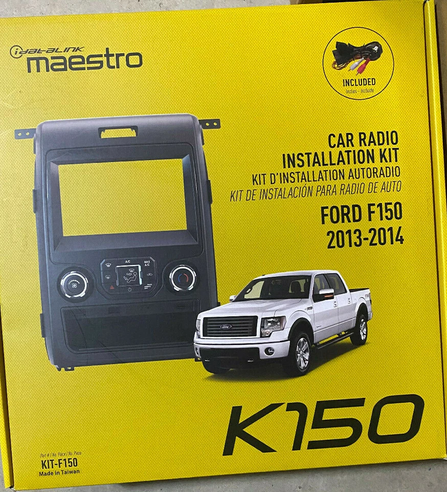 iDatalink Maestro KIT-F150 Dash KIT T-Harness for Ford F150 2013 2014 4.3"screen - Image 1 of 1