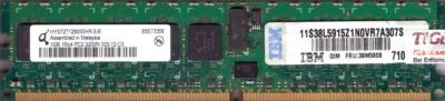 Qimonda HYS72T128000HR-5-B PC2-3200R 1GB DDR2 400MHz Server Registered RAM*r1038 - Bild 1 von 2