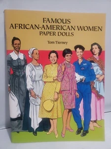 Famous African-American Women Paper Dolls by Tom Tierney NEW - Picture 1 of 5