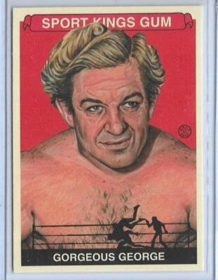 Tarjeta 2013 Sport Kings Gorgeous George #272 ~ WWF ~ WWE ~ lucha libre ~ cantidad Foto 1 de 2