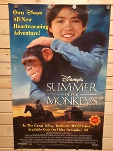 Summer of the Monkeys 1998 Original Movie Poster 27x40 SS - Picture 1 of 6