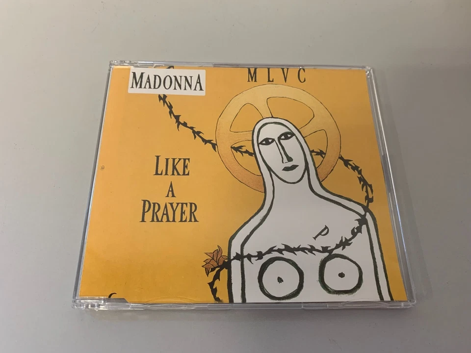 Madonna – Like A Prayer (Yellow Inlay, Remix) - Maxi CD Single © 1989/95 - Bild 1 von 1