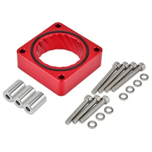 For Jeep Wrangler TJ LJ YJ XJ MJ Air Intake Throttle Body Spacer Kit 4.0L 2.5L - Picture 1 of 10
