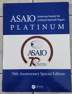 Asaio Platinum 70th Anniversary Special Edition Book CRC Press 1st Edition - Bild 1 von 8