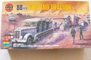 KIT SCALA 1/72 AIRFIX COD.02303 88 MM GUN AND TRACTOR - Foto 1 di 1