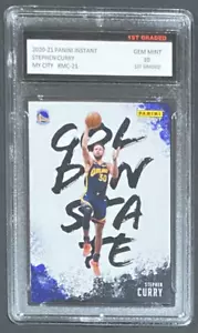2020-21 Panini Instant Stephen Curry 1st Graded 10 My City 1/2390 Warriors MC-21 - Bild 1 von 2