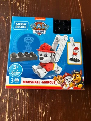 Mega Bloks Paw Patrol Marshall Figure, 3 Pieces - HDJ30 - Image 1 of 2
