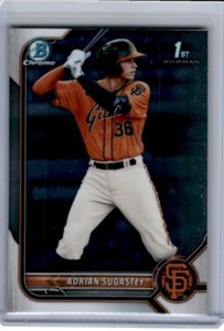 2022 Bowman Chrome Prospects Adrian Sugastey San Francisco Giants #BCP-19