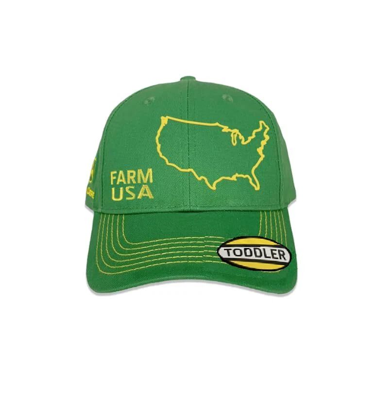 LP79262 - John Deere Green Farm Cap - Toddler - Image 1 of 1