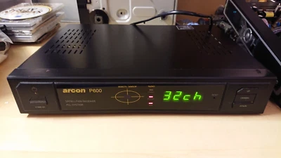 Arcon P600 Satellitenreceiver Polarizer RF UHF Modulator Scart Antenne Konverter - Bild 1 von 4