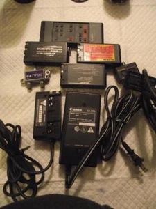 Canon CA-E7A Power Adapter w Charge Coupler CR-E7K, RU-E3A, WL-E80 REMOTE, BATT - Picture 1 of 9