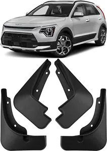 Genuine Front & Rear Splash Guards Mud Flaps For 2023-2025 Kia Niro / Niro EV - Picture 1 of 10
