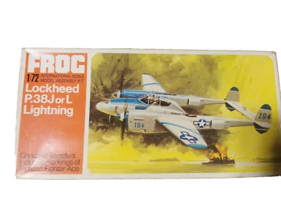 Frog Lockheed P.38J or L Lightning FROG | No. F186 | 1:72 - Immagine 1 di 4