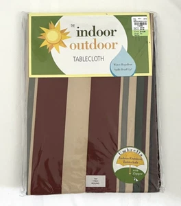 The indoor/outdoor 70" Round Umbrella TABLECLOTH Water Repellent w/Zipper New - Picture 1 of 9