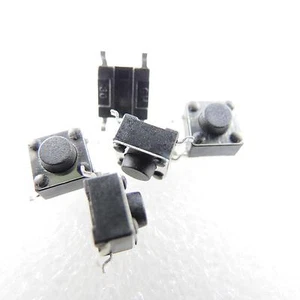 10x SMD Mikrotaster Mikroschalter AUS-(EIN) 6x6x5 mm 0,05A-12V Drucktaster mini - Picture 1 of 1