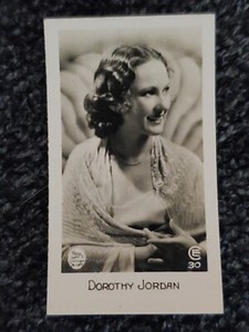 1932 Bridgewater Film Stars 1st Series Dorothy Jordan #30 M1