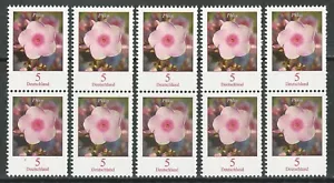 Phlox 5 Cent - 10 Stück - nassklebend - postfrisch - Mi.Nr. 3296 - Bild 1 von 1