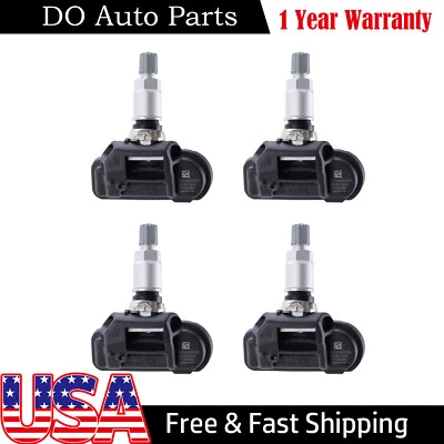 4Pcs Tire Pressure Sensor for Mercedes-Benz C250 C300 E250 E350 E400 E550 GL350 - Image 1 of 4