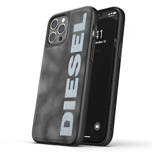 Genuine Diesel Denium Snap Impact Protection Case for iPhone 12 Pro 12 Black - Picture 1 of 6
