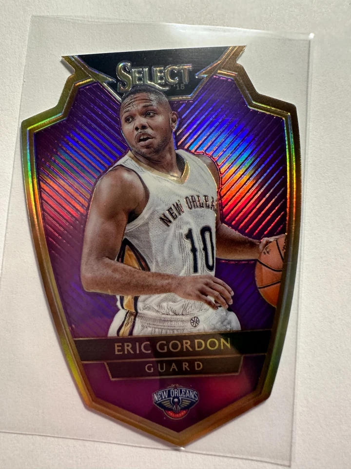 K27,605 - 2014-15 Select Premier Light Purple Die Cut #116 Eric Gordon #/99 - Image 1 of 1
