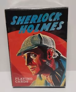 NEW PIATNIK Sherlock Holmes 55 Playing Cards 1 Pack Sealed Mint Deck - Poker - Picture 1 of 6