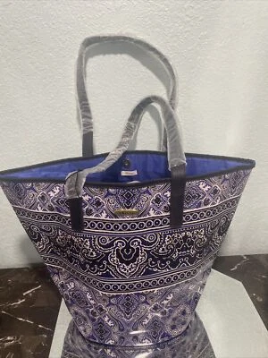 SOMA Beach сумка с короткими ручками прибрежной плитки синий черный водонепроницаемый и супер легкий - Изображение 1 из 4