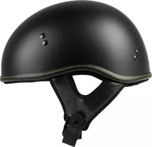 HIGHWAY 21 - .357 Solid Half Helmet, Matte Black, X-Large - Bild 1 von 7