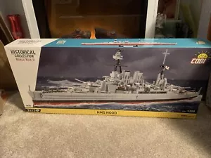 COBI SECONDA GUERRA MONDIALE navi da guerra HMS cappa incrociatore da battaglia nave marina modello set blocchi da costruzione 4830 - Foto 1 di 7