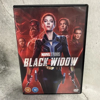 Black Widow DVD Marvel Scarlett Johansson Florence Pugh David Harbour  - Image 1 of 3