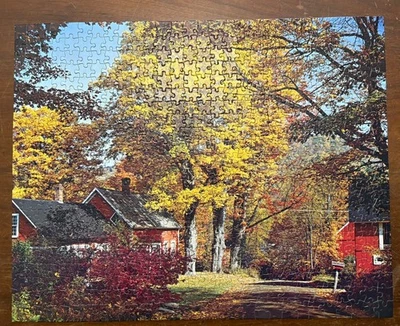 Puzzle Whitman 600 piezas Green River, Vermont Vintage 4648 Completo Foto 1 de 4