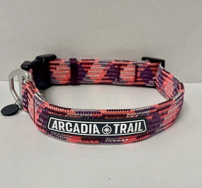 "Collar para perro Arcadia Trail Paracord XL 20""-26"" resistente ligero ajustable usado en excelente estado" Foto 1 de 4