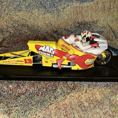 MAC TOOLS RON AYERS 2000 PRO STOCK SUZUKI MOTORCYCLE NHRA ACTION 1/9 SCALE - Image 1 of 4