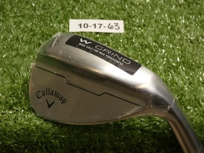Callaway Opus Brushed Chrome 56* 14* Sand Wedge W Grind DG Steel JumboMax New - Image 1 of 4