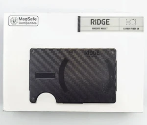 Cartera The Ridge MAGSAFE Fibra de Carbono 3K Bloqueo RFID con Correa para Efectivo - Imagen 1 de 2
