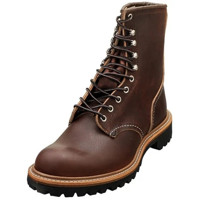 Red Wing Logger Mens Classic Boots in Brown - Image 1 of 4