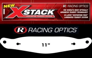 Racing Optics 10234C Tearoffs Shoei CWF-1 Scorpion KBC Rock Clear - Imagen 1 de 1