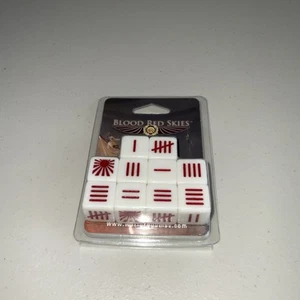 Japanese Dice Set - Blood Red Skies - Bolt Action Miniatures Warlord Games - Picture 1 of 2