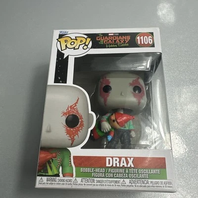 Funko Pop! Drax Guardianes de la Galaxia: Especial de vacaciones - #1106 Foto 1 de 4