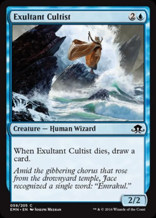 Exultant Cultist - Light Play MTG Eldritch Moon - Image 1 of 1