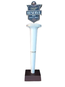 MILLER RESERVE 100% Orzo Bozza Birra Rubinetto Manico 14" su Supporto - Foto 1 di 2