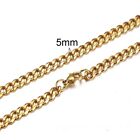 Men Chain Necklace Stainless Steel Choker Temperament Necklaces Gift Jewelry 1Pc