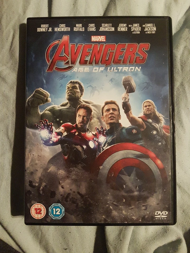 Avengers - Age Of Ultron (Marvel DVD) Like New     Hugh Jackman  - Image 1 of 2